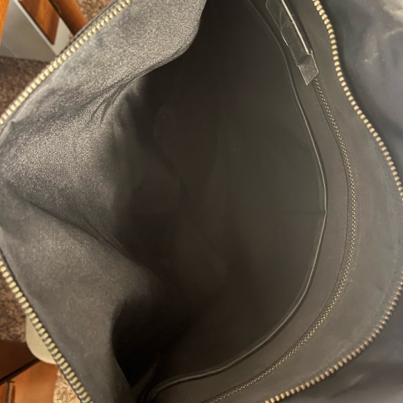 ATM Anthony Thomas Melillo UNISEX Nylon Leather Trimmed Weekender Tote Bag - Picture 2 of 5